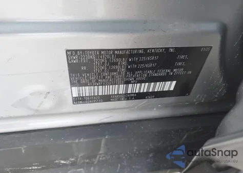 2025 Toyota Rav4 Hybrid Xle from USA, damaged, VIN 4T3RWRFV3SU171353
